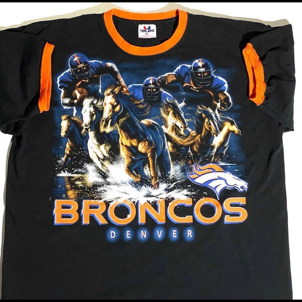90s Broncos Horsepower Tee